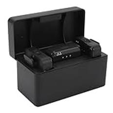 1 Till 2 Lavalier Mikrofonsystem med Batteridisplay Laddningsfodral 2,4G Ultra Low Delay Brusreducering för Telefoninspelning Intervju