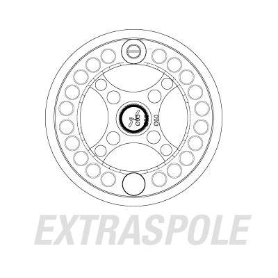 VATN M2 Spare Spool Black # 3/4