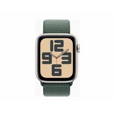 Apple Watch SE, 44 mm, Smartklocka, Grön/Silver