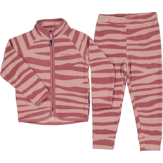 Fleeceset Zebra Plum 86/92