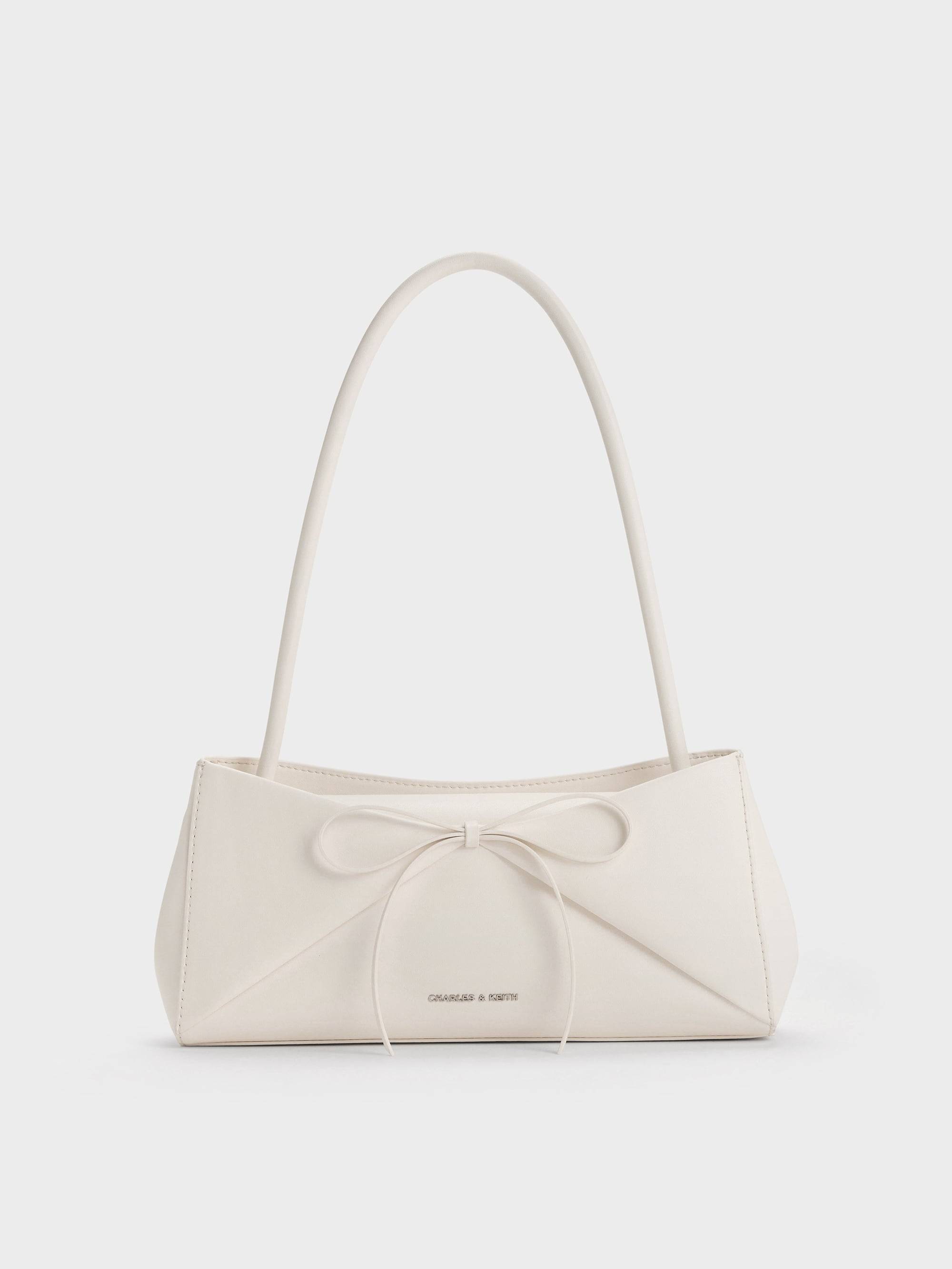CHARLES & KEITH - Hazel Bow Panelled Shoulder Bag