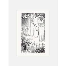 Moomin In A Meadow Poster