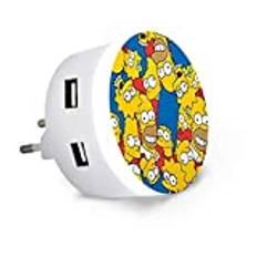 Metronic Nattlampa laddare – The Simpsons – 2 x USB