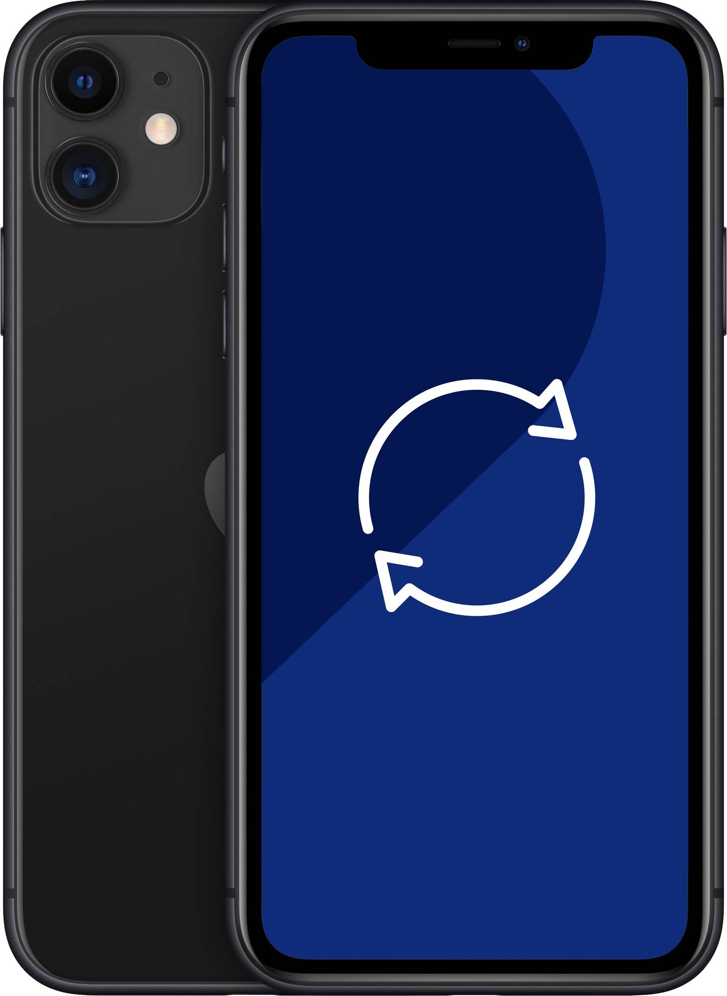 Begagnad iPhone 11 smartphone 128GB (svart)