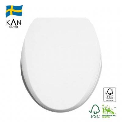 Kan Nordia Classic toalettsits, vit