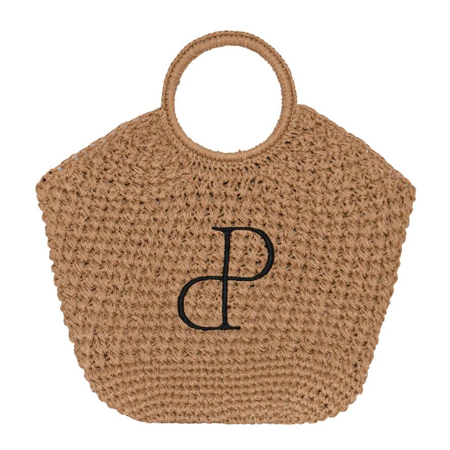 Pitaya Elma Large Beach bag (BROWN)
