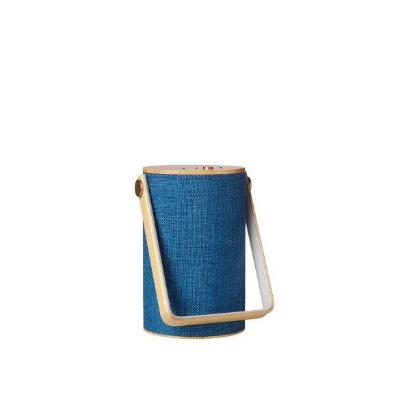 Silo 1 transportabel lampe m. højtaler fra Loom Design - Blå