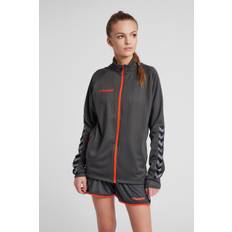 Hmlauthentic Women Poly Zip Jacket - Asphalt / S