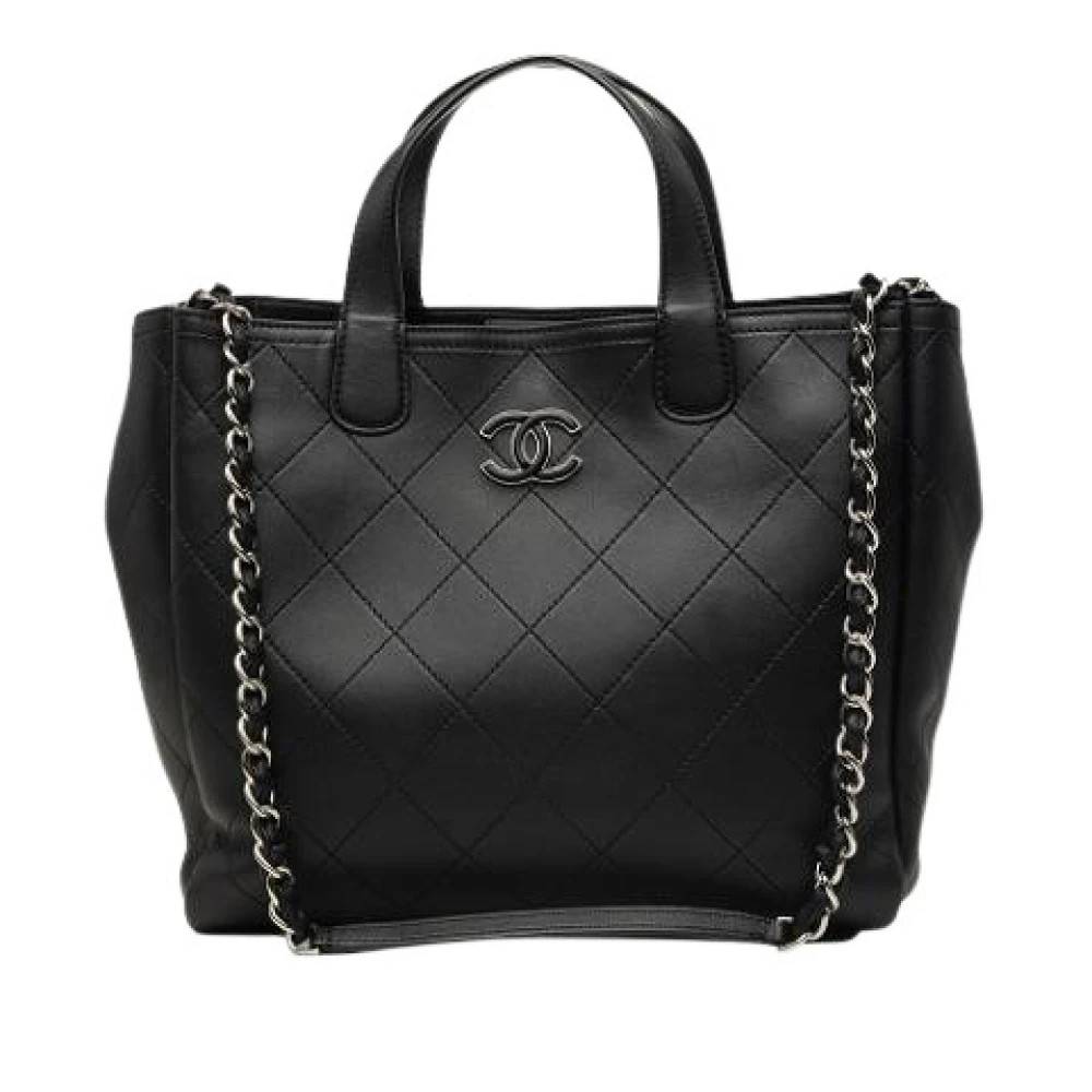 Chanel Vintage Pre-owned Lady Coco Shopping Tote - Vintage - Dame - Sort - ONE SIZE - Uld