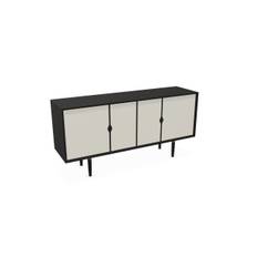 Andersen Furniture S7 skænk (Alpino front, Sortlakeret eg)