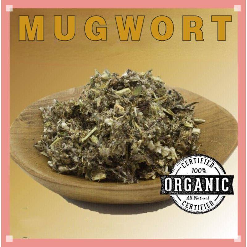 MUGWORT 100 % certifierat ekologiskt örtte - Främjar lugn avkoppling 50G