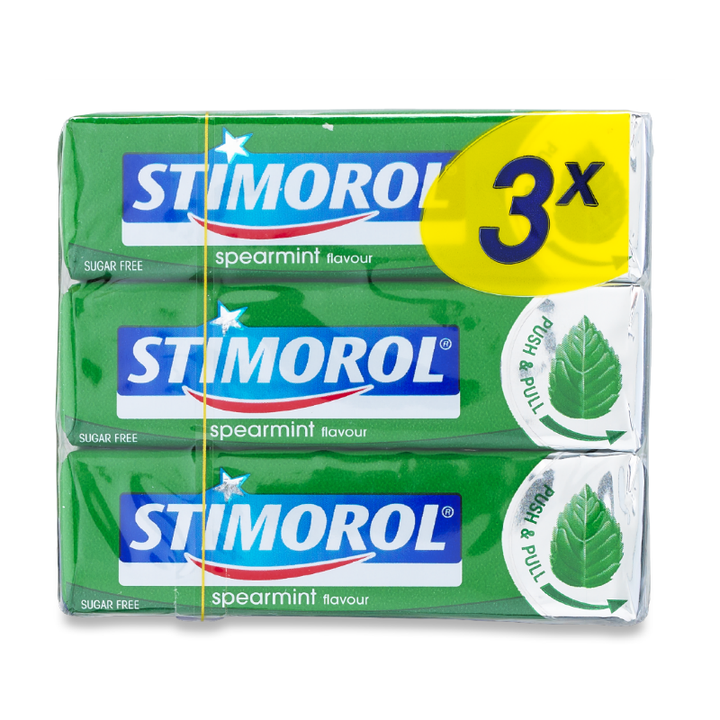 Stimorol Spearmint 3-Pack.