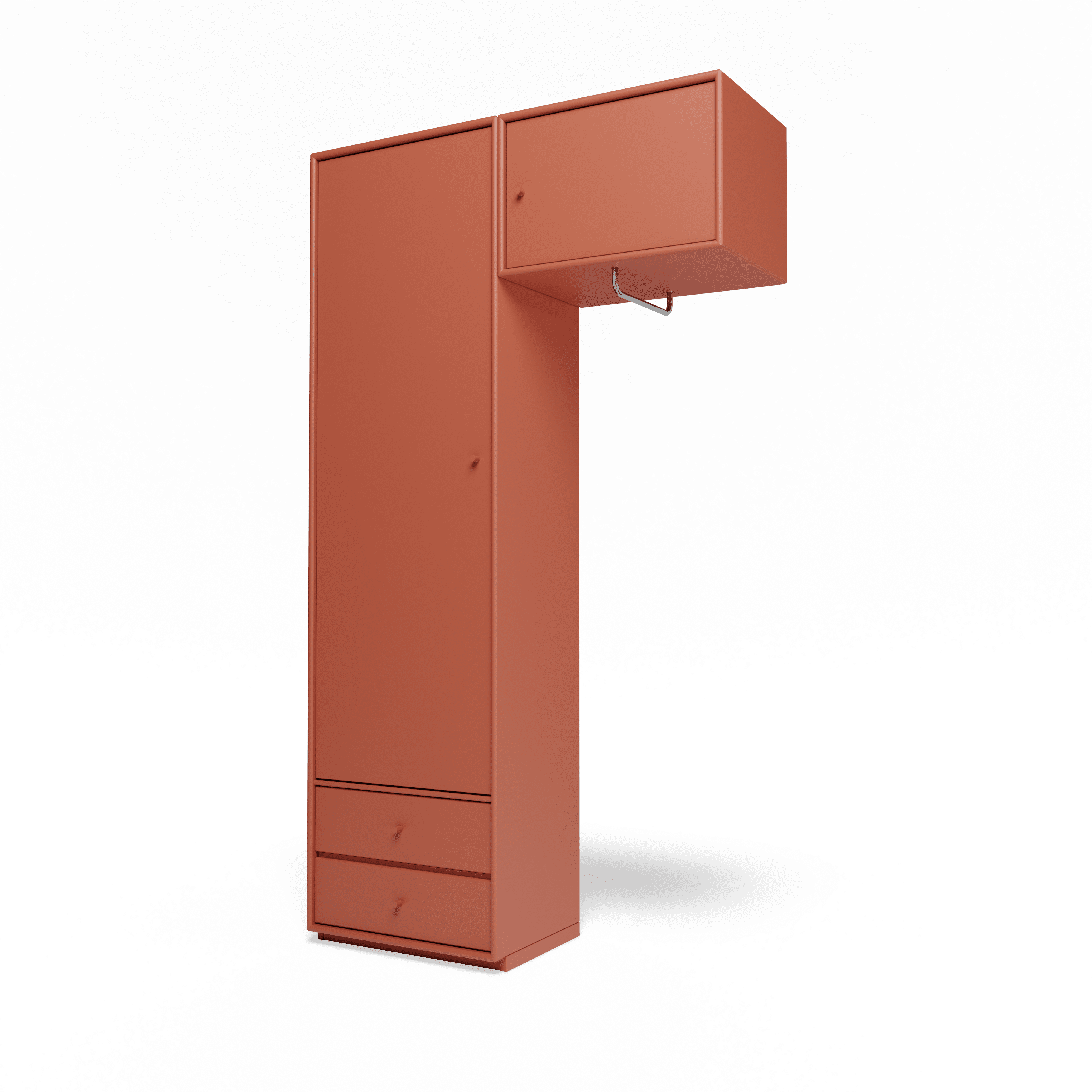 Attire II garderobe, inkl. sokkel 3 cm fra Montana Hokkaido - Jacobsen Plus