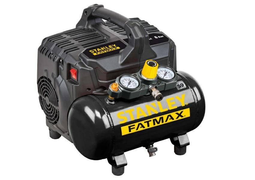 Stanley Oljefri Kompressor 6L 550W 8Bar