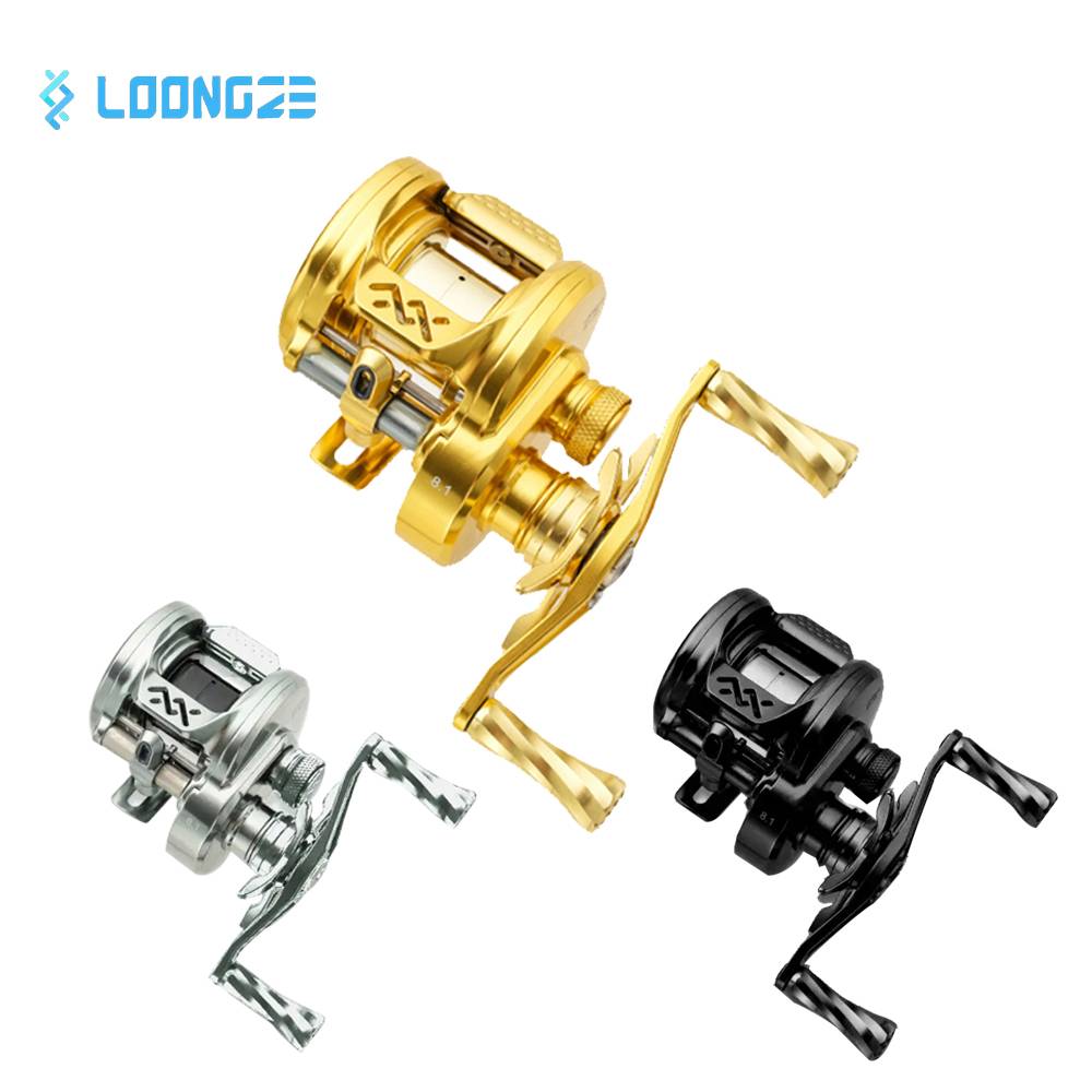 LOONGZE Airlite B71MBS Baitcasting Reel 8.1:1 All-Metal BFS Design for Ultralight Lure Finesse Fishing Precision Gear System