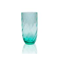 Anna Von Lipa - Swirl Long tumbler glas - Beryl green