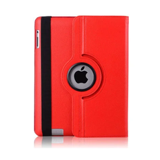 iPad Mini 4 Roterende cover & stander. Rød.