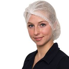 Blått hår 55 cm, vikat fiberduk, andas, bra bärkomfort, dubbel bomullstäckt elastiskt band