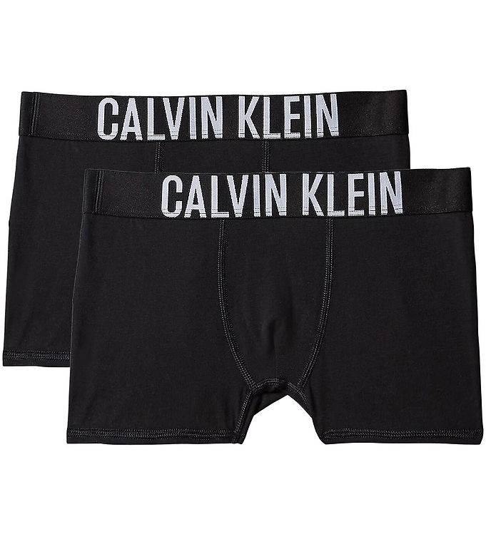 Calvin Klein Boxershorts - Stammar - 2-pack - Svart - Calvin Klein - 12-14 år (152-164) - Boxershorts
