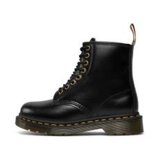 Dr. Martens, Skor, Dam, 43 EU, Läder, Veganska 1460 Borg Fodrade Snörkängor - black (43 EU)