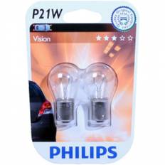 P21W Pære 12V - Philips Premium - (2 Stk) - Hurtig levering