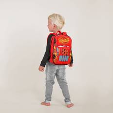 Ryggsäck bilar blixten mcqueen 3D röd - Vadobag