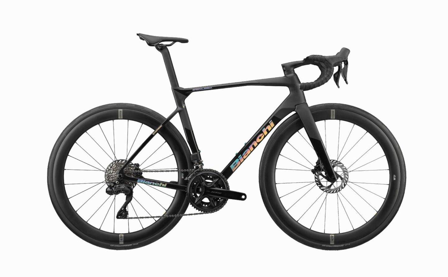 Bianchi Specialissima 2026 - SHIMANO ULTEGRA DI2 - Bianchi B 49R - 015 / 53 / JF-BLACK IN BLACK (53)