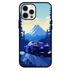 Nissan Phone Case For iPhone Samsung Galaxy Pixel OnePlus Vivo Xiaomi Asus Sony Motorola Nokia - Nissan Skyline GTR R35 JDM Blue Illustration Art