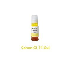 Canon GI 51 Yellew (gul) kompatibel Blækrefill Indeholder 70ml.