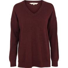 Basic Apparel - Vera strik - L / Bordeaux