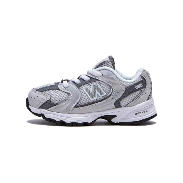 New Balance NB 530 Bungee Bekväma Mångsidiga Lågskurna Promenadskor Babyskor Grå IZ530CB 27.5