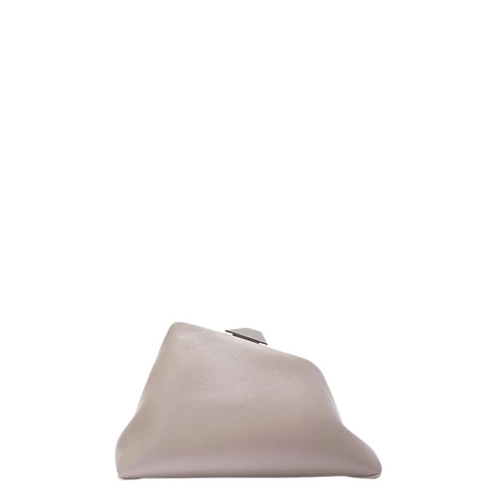 The Attico Day Off skuldertaske - Tasker - Dame - Beige - ONE SIZE - Uld