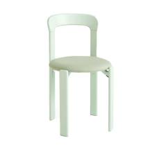 HAY - Rey Chair - Soft mint waterbased lacquered beech, seat upholstery Steelcut 935 REY22 - Spisebordsstole - Bruno Rey - Grøn - Træ