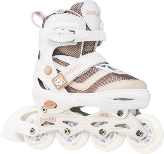 Raven Drill Inlines Vit/beige/brun - 38-42