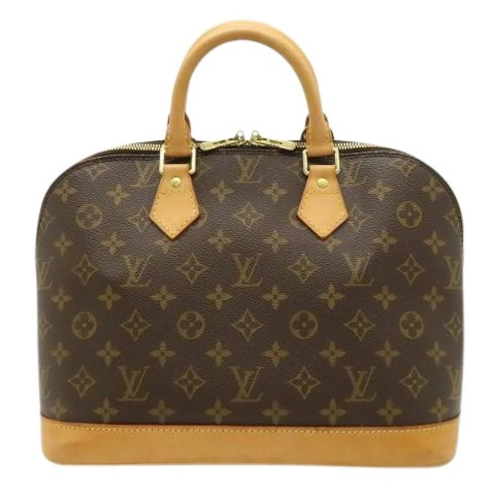 Louis Vuitton Vintage Pre-owned Alma Monogram Håndtaske - Vintage - Dame - Brun - ONE SIZE -