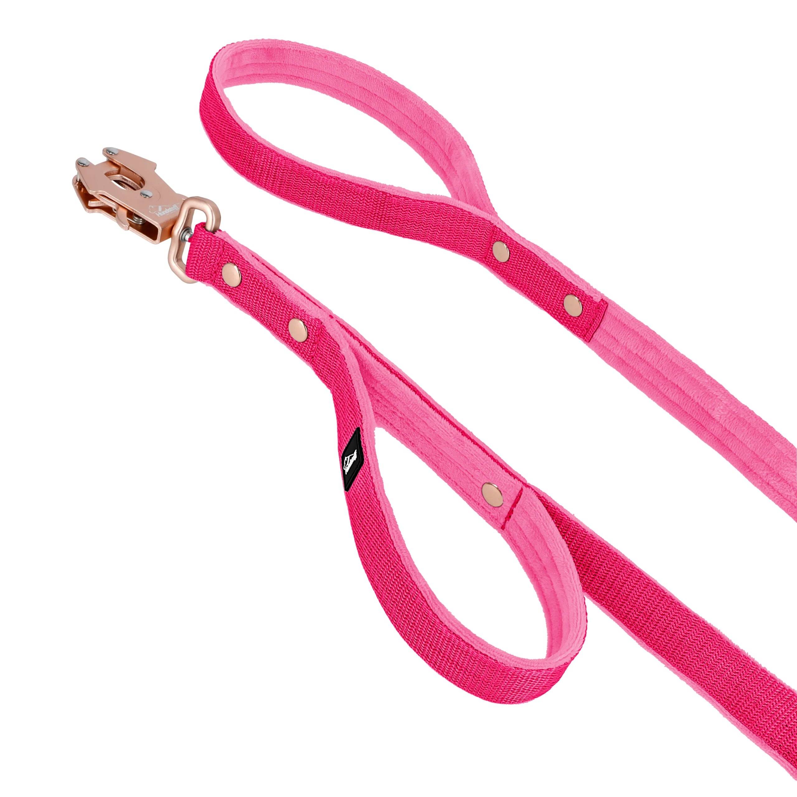 Guard Leash Rose Edition Rosa - Väktarkoppel med extra handtag - Default Title