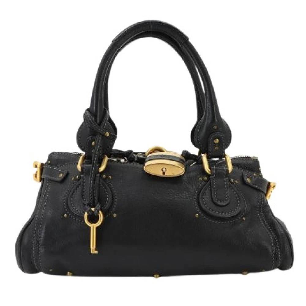 Chloé Pre-owned Pre-owned håndtaske - Vintage - Dame - Sort - ONE SIZE - Læder