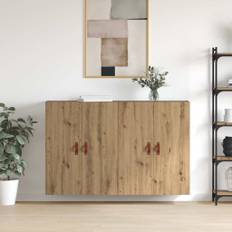 vidaXL Væghængte skabe 2 pcs artisan eg 69.5 x 34 x 90 cm