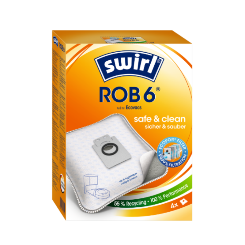 SWIRL Dammsugarpåsar till Dreame robotdammsugare