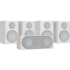 Monitor Audio Pack Radius R90 + R200 satin hvid - Kompakt højttalerpakke