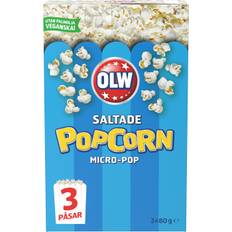 OLW Micropopcorn Saltade 3x80g