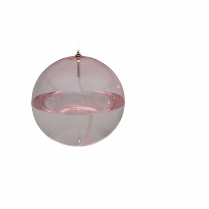 Oljelampa Sphere, XL - Light Pink