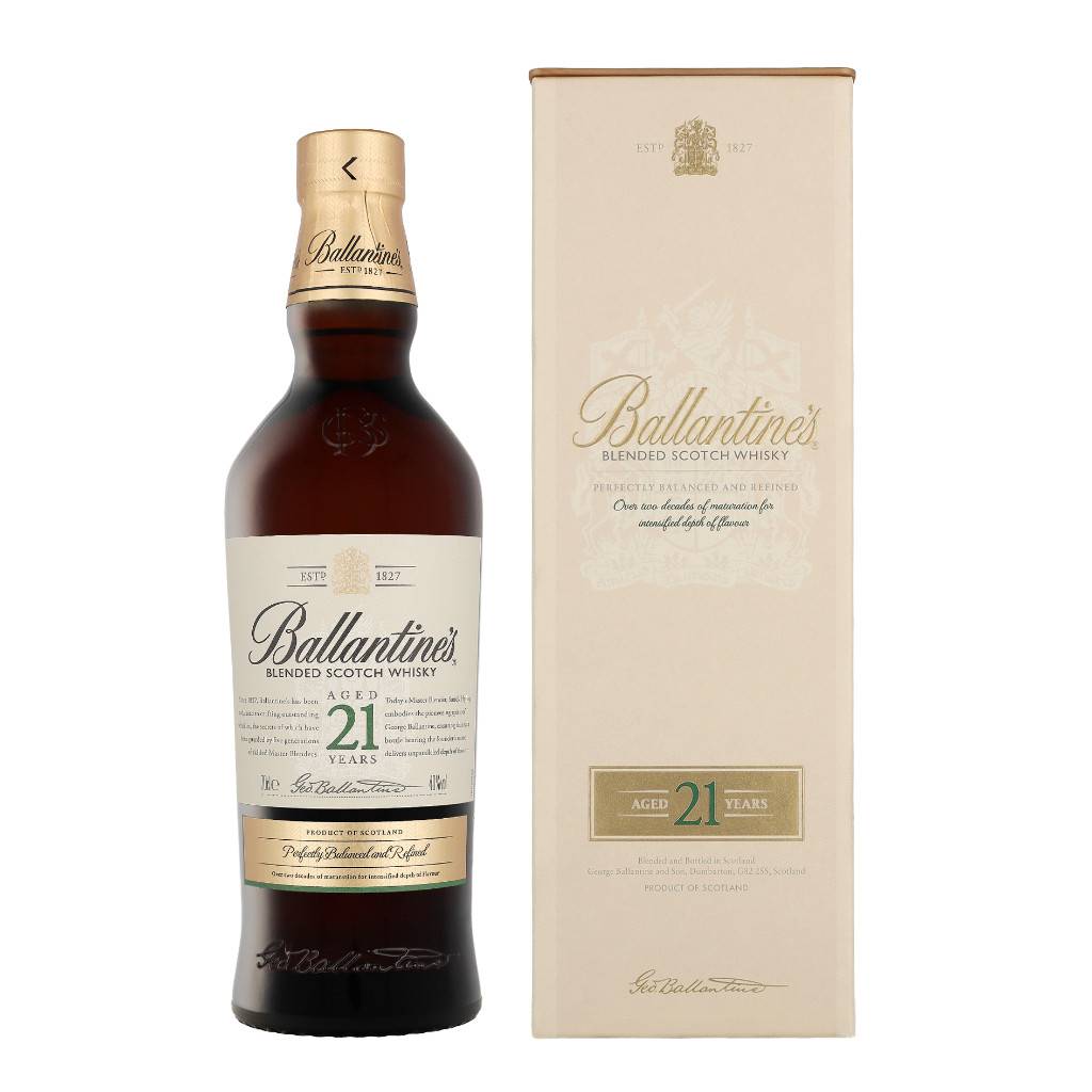 Ballantine's 21 års Blended Scotch Whisky 70 cl. 40% | 70 CL.