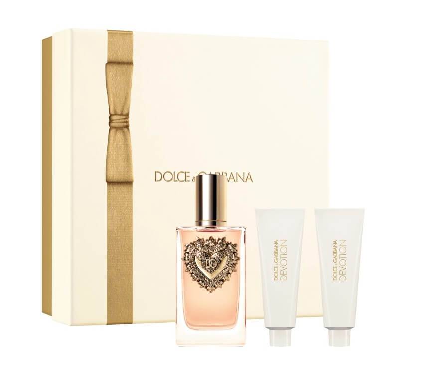 Dolce & Gabbana Devotion set regalo EDP 100 ml + gel doccia 50 ml + latte corpo 50 ml