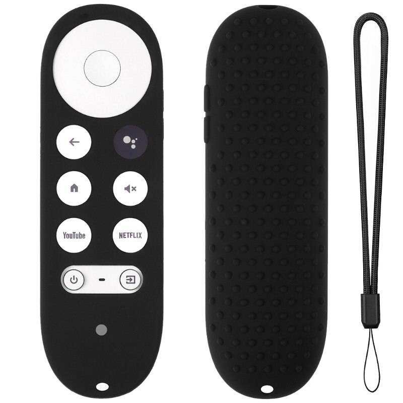 Silikonskal Chromecast Voice Remote - Svart.