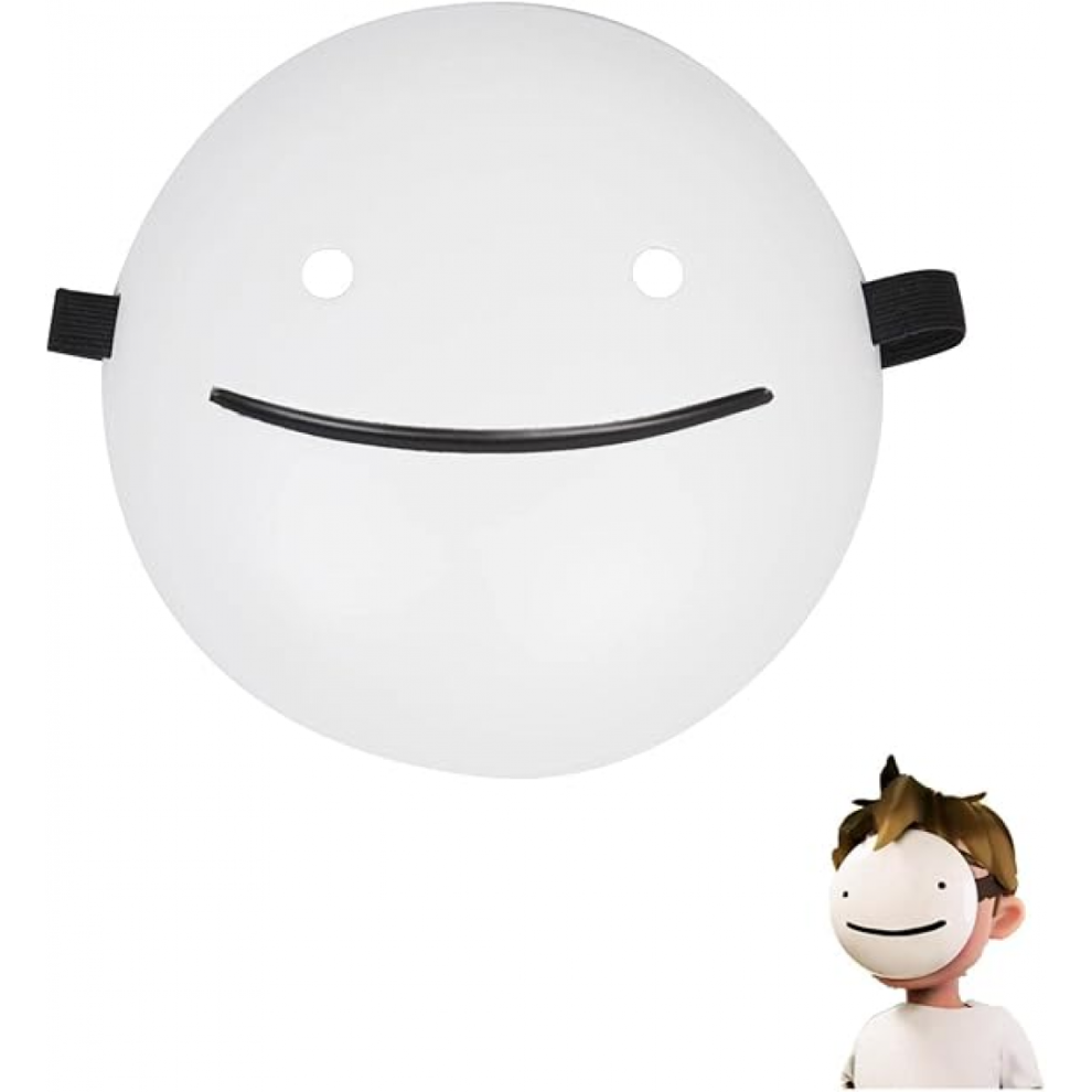 Drømmehvidt smil Anime Cosplay kostume masker rekvisit voksen ansigtsmaske Halloween festtilbehør Tw