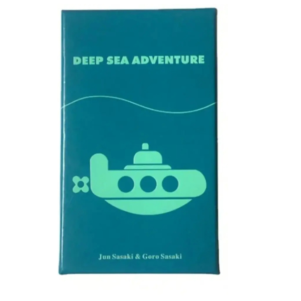 1 sæt "Deep Sea Adventure" Festbrætspil, Familiesammenkomst Spilkort, Sjovt Kortspil, Feriespil, Interessant Gave