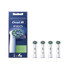 Oral-B Pro Cross Action Aufsteckbürsten für elektrische Zahnbürsten, 4 Stück