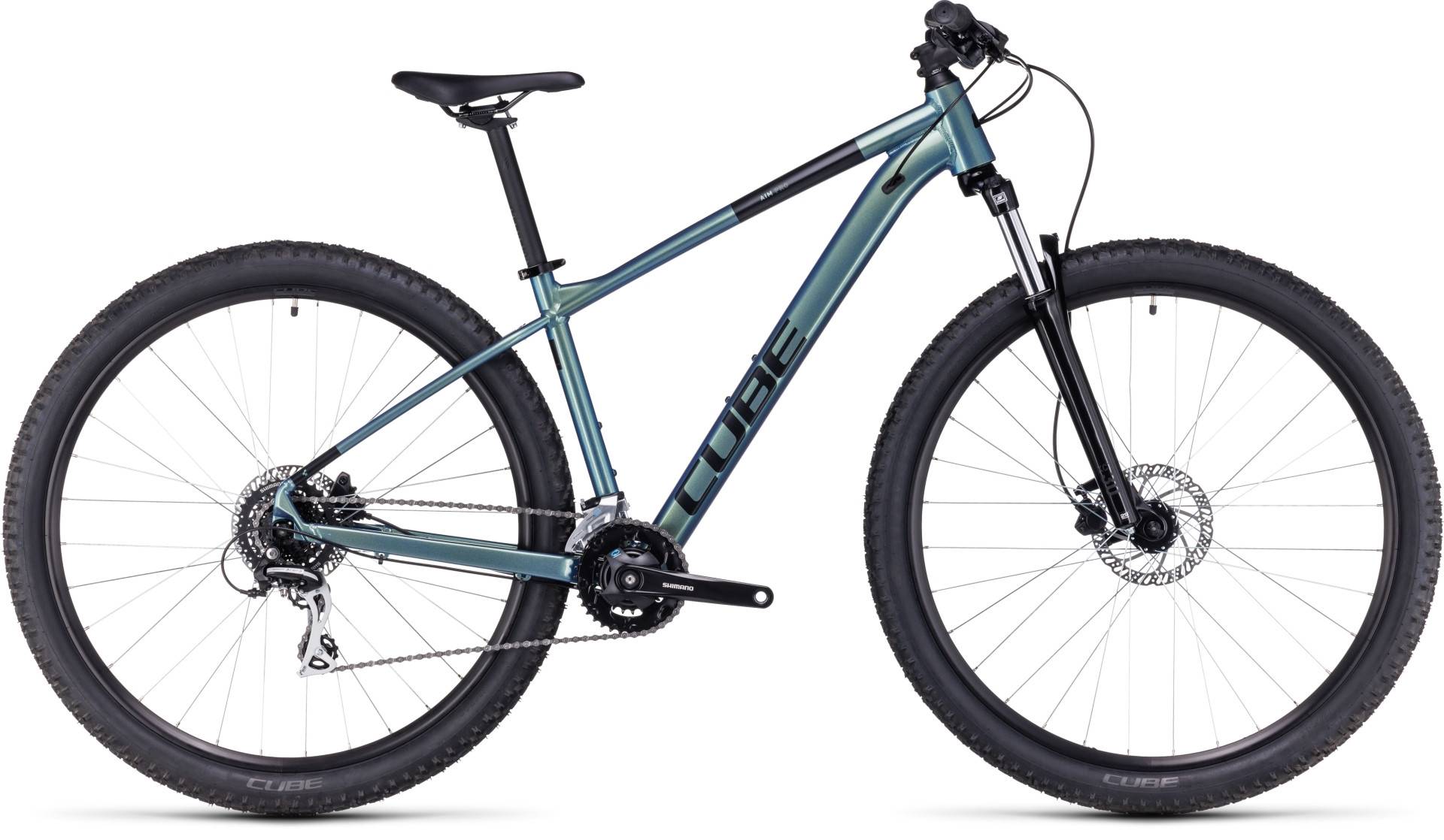 Cube AIM PRO Farve - Mørkegrå , Stelstørrelse - 35cm (14")