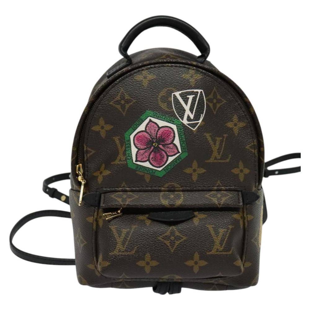 Louis Vuitton Vintage Palm Springs Stl. - Ryggsäkar Från Magasin - Brown (W 15cm x H 22cm x D 8.5cm)